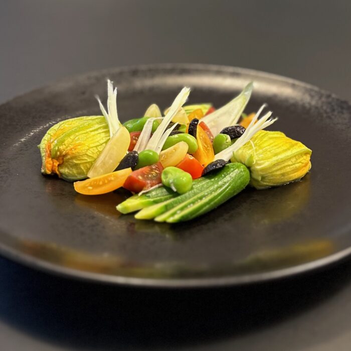La fleur de courgette